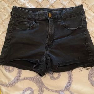 American Eagle Jean shorts,black